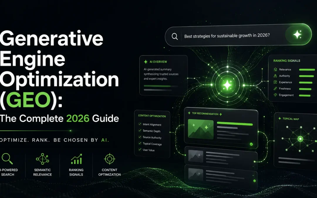 Generative Engine Optimization (GEO): The Complete 2026 Guide